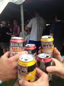 He even disguised the Bud can. Sneaky...